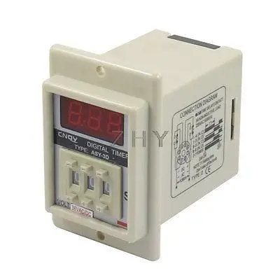 

AC/DC 36V 8 Pin 0.1-9.99 Second Digital Timer Time Delay Relay Beige ASY-3D