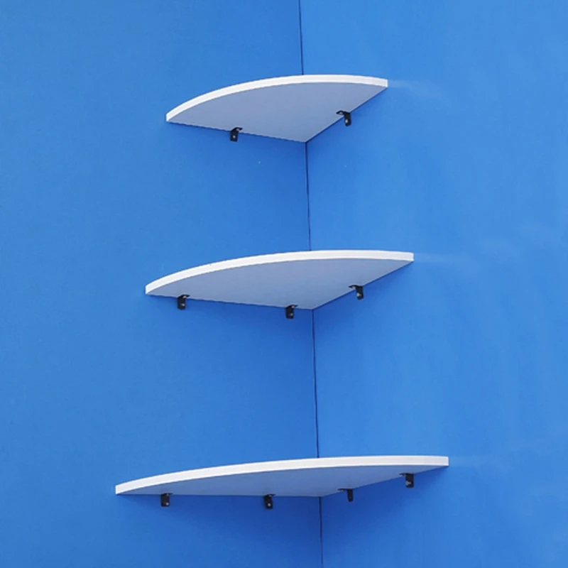 

3Pcs Corner Bathroom Shelf Organizer Wall Shelf Kitchen Storage Rack Shower Holder Home Bookshelf Shelves Storage