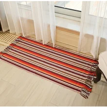 Хлопок смешанные волокна ковры декоративные коврики для гостиной/спальни входная дверь прикроватные коврики моющиеся коврики