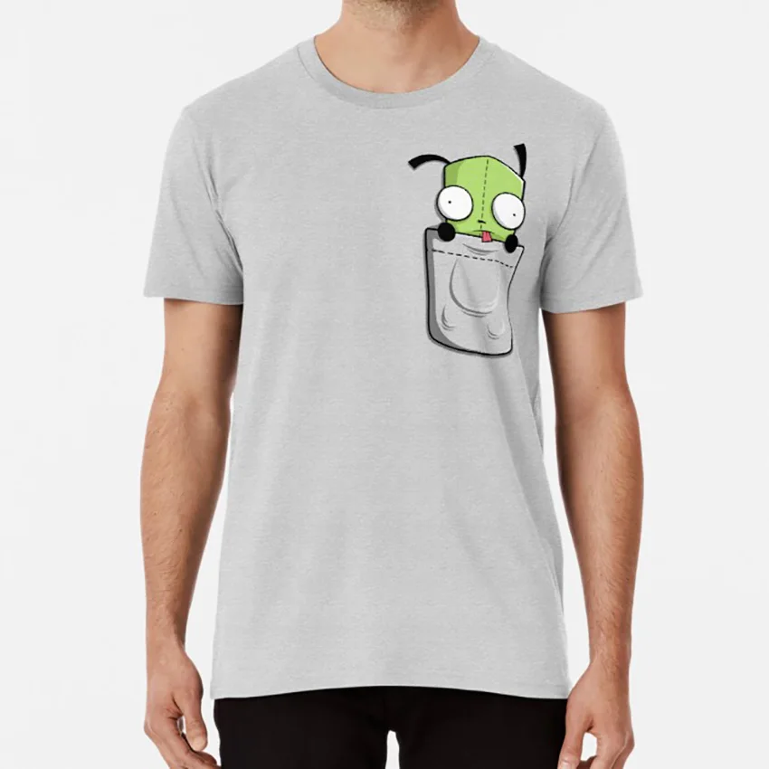 

Pocket Spare Parts T shirt invader zim gir