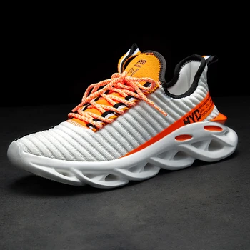 

Comfortable Trend Men Shoes Casual Breathable 2020 New Lightweight Men Casual Shoes Mesh Sneakers Man Fashion Big Size 37-48