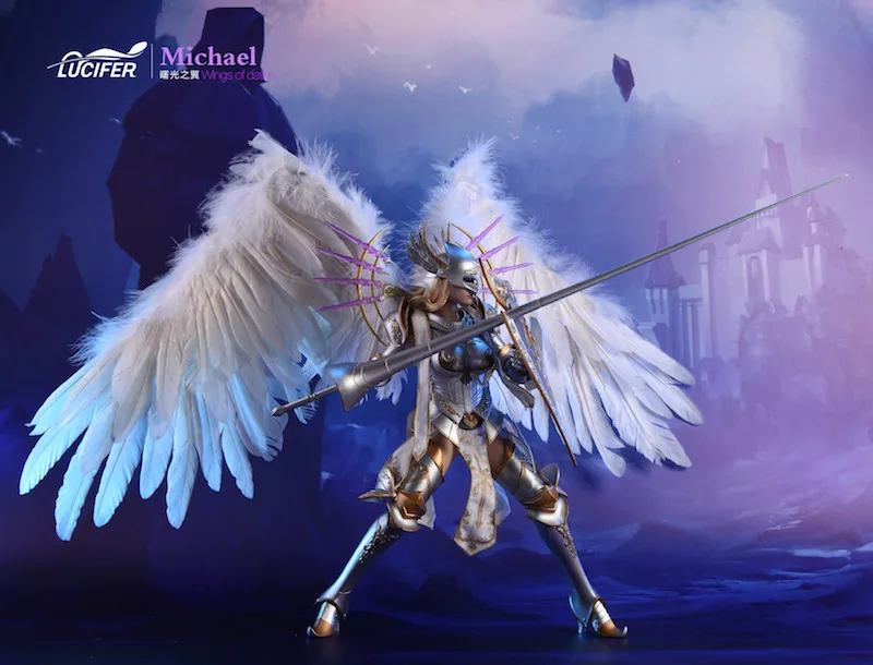 LUCIFER 1/6 LXF1703 крылья рассвета "Майкл" фигура большой ангел делюкс версия в коробке