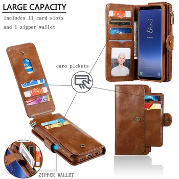 

Fundas For Samsung Galaxy S8 S9 S10 Plus S20 Ultra S10E Leather Case For Samsung Note 10 Plus Note 9 8 Wallet Card Cover Coque