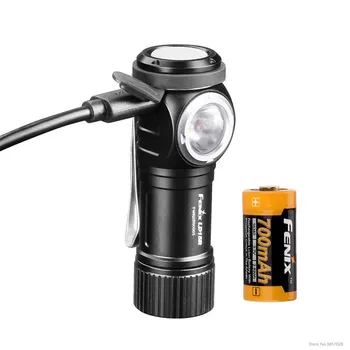 

FENIX LD15R USB Rechargeable Right-angle Flashlight White LED Red Light max 500 lumens Portable Torch 16340 700mAh Li Battery