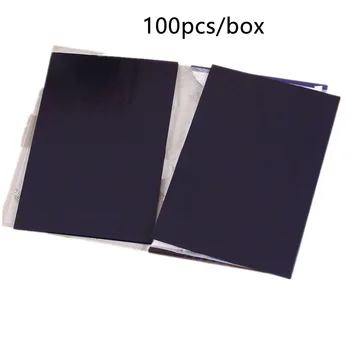 

100 Pcs Office Supplies Graphite Copy Stationery Carbon Paper 32K Transfer Tracing Blue Reusable Durable Double Sided Thin Type