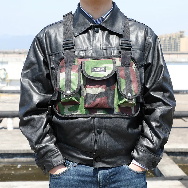 Puimentiua нейлоновая нагрудная сумка жилет хип-хоп Уличная функциональная тактическая поясная сумка Kanye West Wist пакет нагрудная сумка