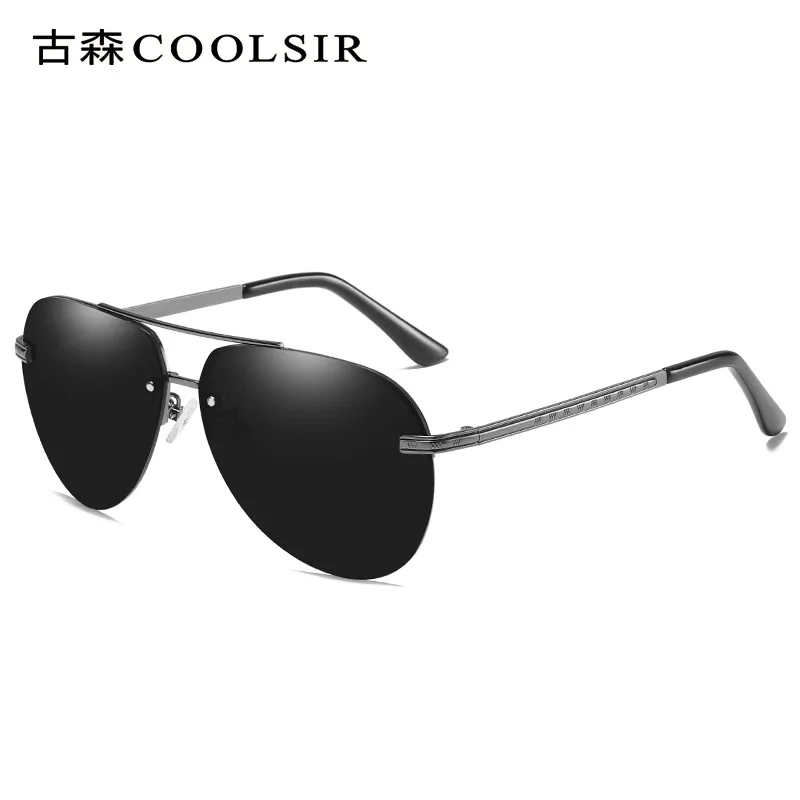Luxury Aviator Polarized Man Sunglasses UV400 Classic Male Tide Fishing Driver Goggles Spring Hinge Unisex Ladies Glasses 2021 | Аксессуары