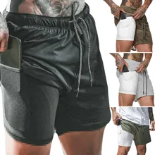 Новое поступление, мужские спортивные шорты для тренировок, бодибилдинга, летние шорты для тренировок, фитнеса