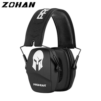ZOHAN Protezione per le orecchie Riduzione del rumore NRR26db Cuffie antirumore per tiro Serpente Cuffie antirumore per cartoni animati con cancellazione del rumore per cuffie