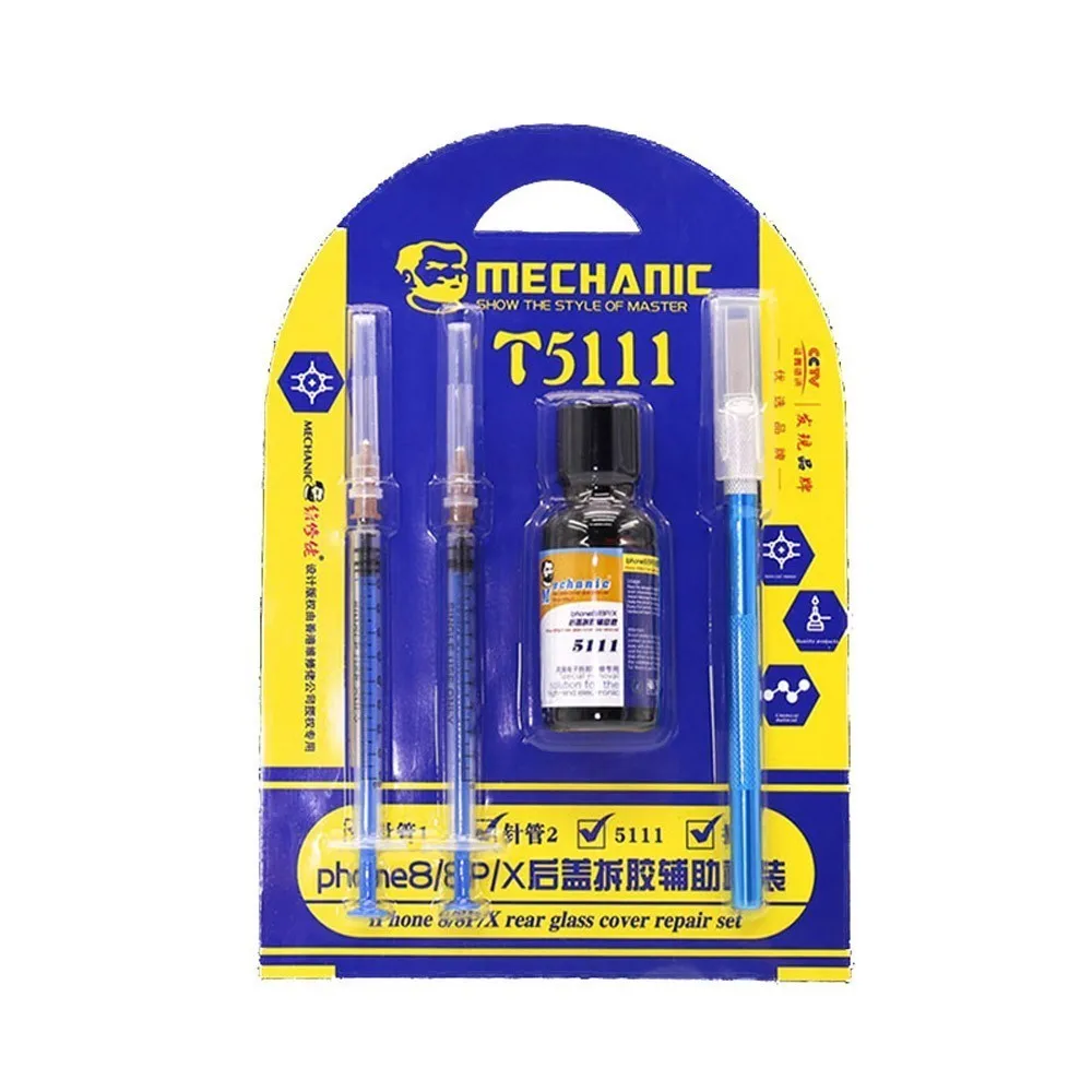 

MECHANIC 5111 Shell Glass Cover Glue Remover Phone Back Cover special demolition solution glue For iPhone 8/8P/X