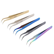 Vetus MCS-15 Industrial Precision Anti-static Tweezer High Hardness Curved Tip Stainless Steel Forceps for Phone Repair Tool