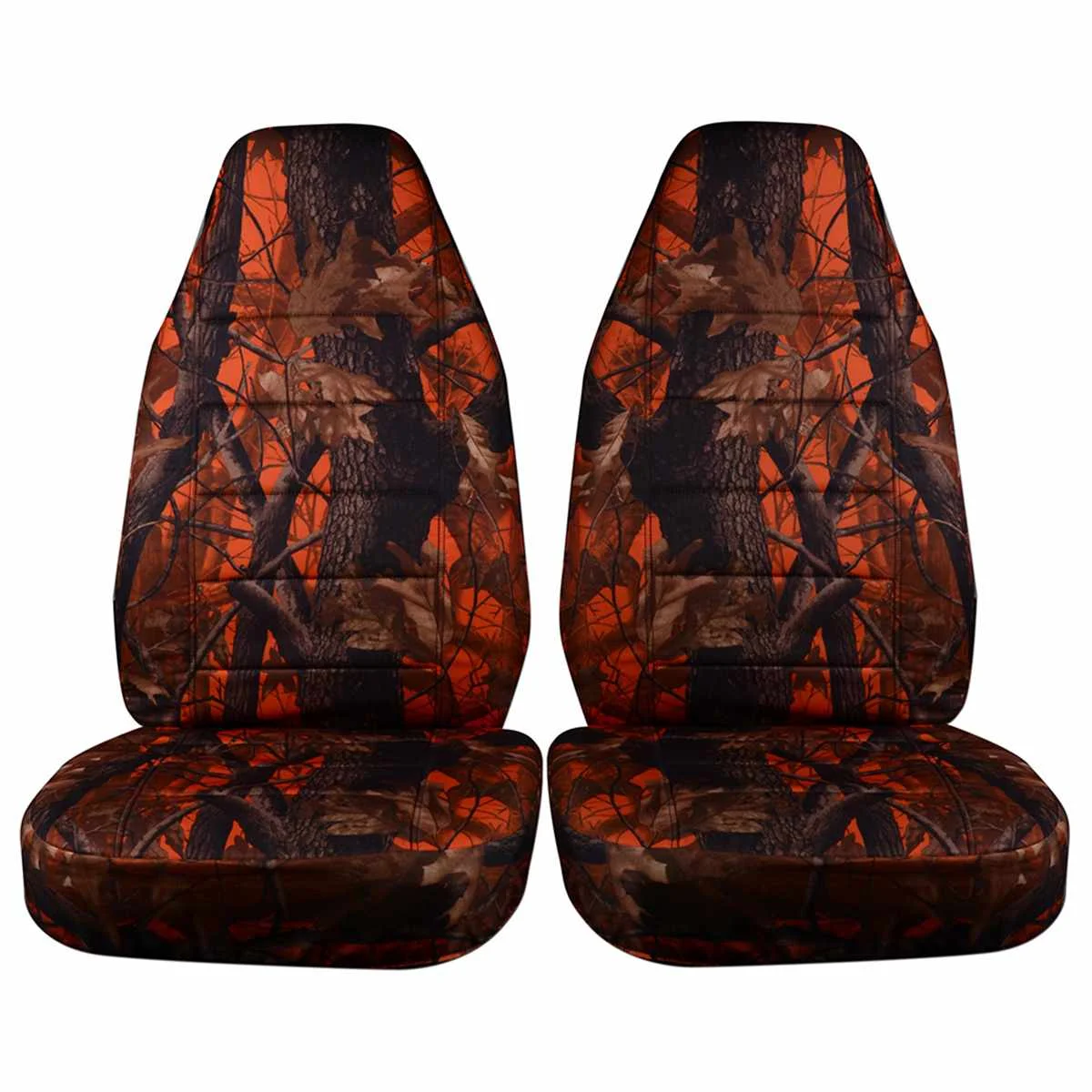 Type B 2seat Комплект из 3 предметов, чехол для сиденья для автомобиля, набор для охоты, камуфляжная ткань, защита для передней части, защита для задней части, подходит для джипа, пикапа, грузовика, внедорожника - Название цвета: Type B 2seat