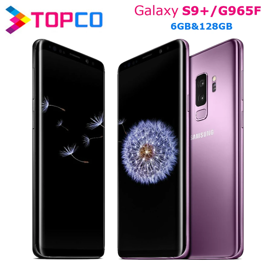 Мобильный телефон Samsung Galaxy S9 + Plus G965F оригинальный 4G LTE Android Восьмиядерный экран 6 2