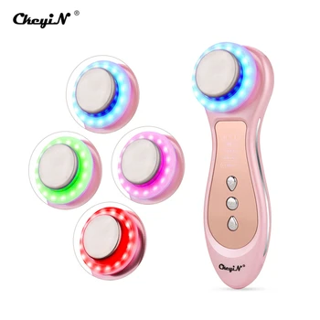 

EMS LED Light Photon Face Massager Cleaner Electric Face Massage Anti-aging Whitening Wrinkle Removal Lady Skin Lifting Beauty
