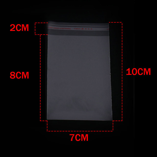 Self Adhesive Seal Poly Bag Various Models Resealable Plastic Packaging Bag for DIY Jewelry Making Ziplock Bag Wholesale