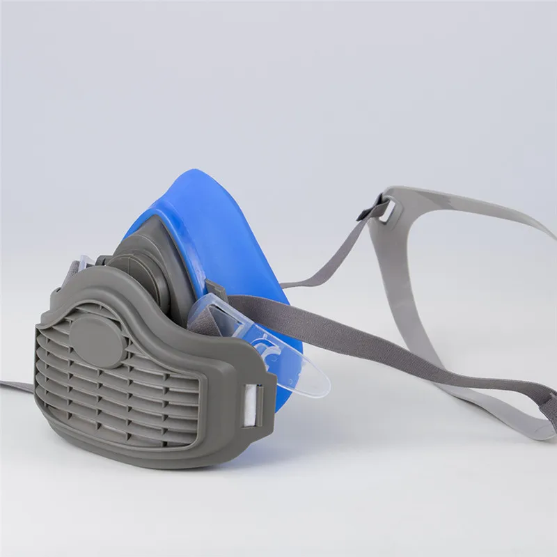 YB-3200 gas mask KN95 half face air filter anti-PM2.5 dust mask respirator resistance to bacterial virus filtration degree ?95%