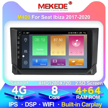 

Android 4+64G Car GPS navigation for SEAT Ibiza 2018 2019 multimedia player auto headunit radio tape recorder support carplay BT