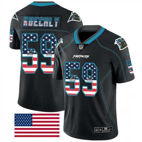 MEN Мужская Новинка, высокое качество, Carolina Luke Kuechly Panthers jersey - Цвет: MEN