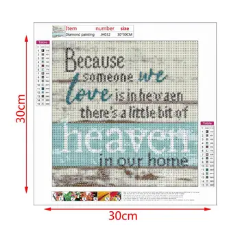 

4 Pack Love Family 5D DIY Diamond Painting Kits Full Drill Rhinestone Embroidery