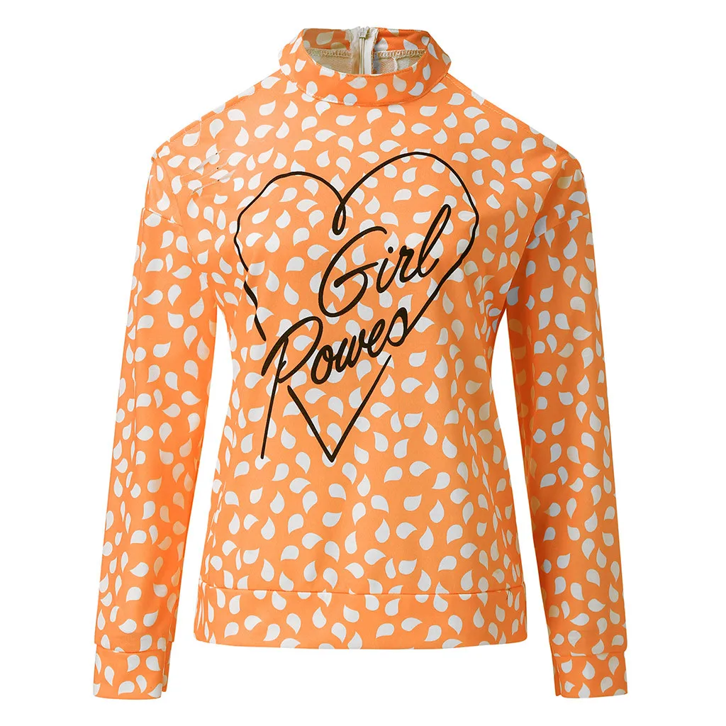 Color 6 Sudaderas mujer новая толстовка женская Повседневная с длинным рукавом Однотонная Толстовка с принтом декольте с открытыми плечами Толстовка Harajuku спортивный костюм# G30 - Цвет: Color 6