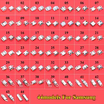 

44pcs Micro USB Jack Connector For Samsung Galaxy S5 S6 G530 G532 J330 J530 J730 ... Mobile Phone Charging Port Female Socket