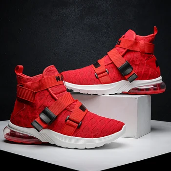

new 2020 summer tenis masculino adulto male breathable mesh high top sneakers hip hop mens shoes casual mans footwear spring