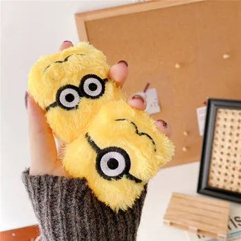 

Cute Funny Cartoon for AirPods 2 1 Apple Case Protective Cover Cute Bluetooth Earphone Case Soft Plush Cases Headset Funda Coque