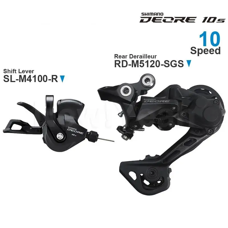 ENSEMBLE DE VTT Shimano Deore M4100 1X10 vitesse flambant neuf 4 pièces