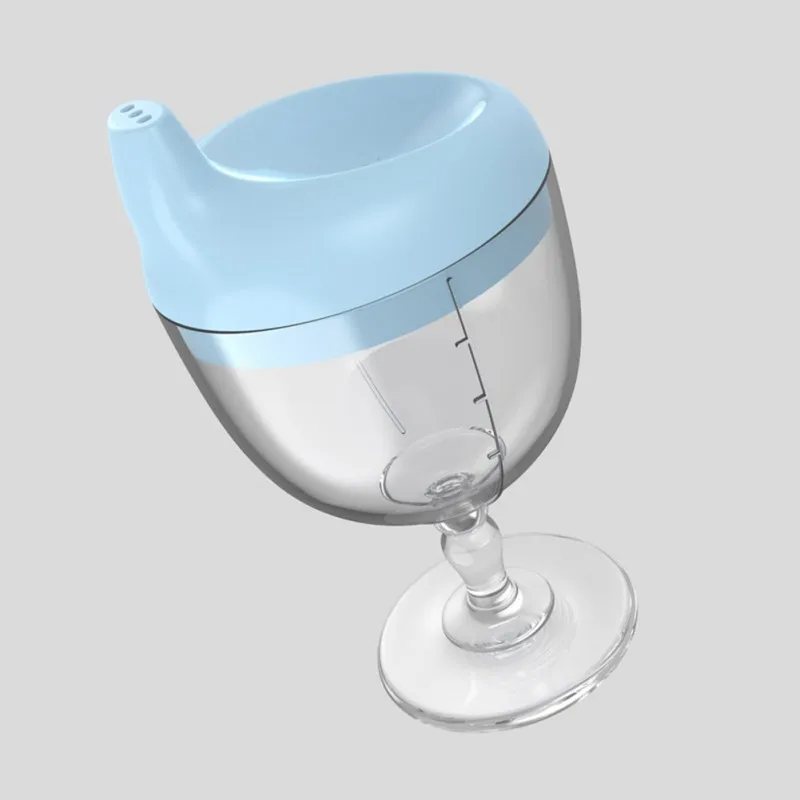 150ML Baby Goblet Water Bottle Infant Cups With Duckbill Mouth Shape For Feeding Training New | Мать и ребенок