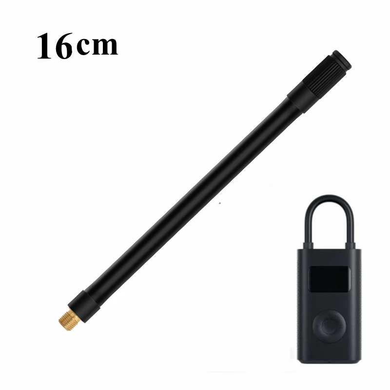 16cm Air Rubber Replacement Hose Extension Tube Adapter Inflator Pump Parts For Xiaomi Mijia Inflator tire pump accessories