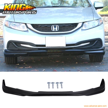 

Fit For 2013 2014 2015 Honda Civic 4Dr Ikon Front Bumper Lip Spoiler (Urethane)