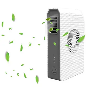 

Small Personal Fan with 6000mAh Power bank Mini Handheld USB Desk Fan with Portable Charger Best using in Travel School office K