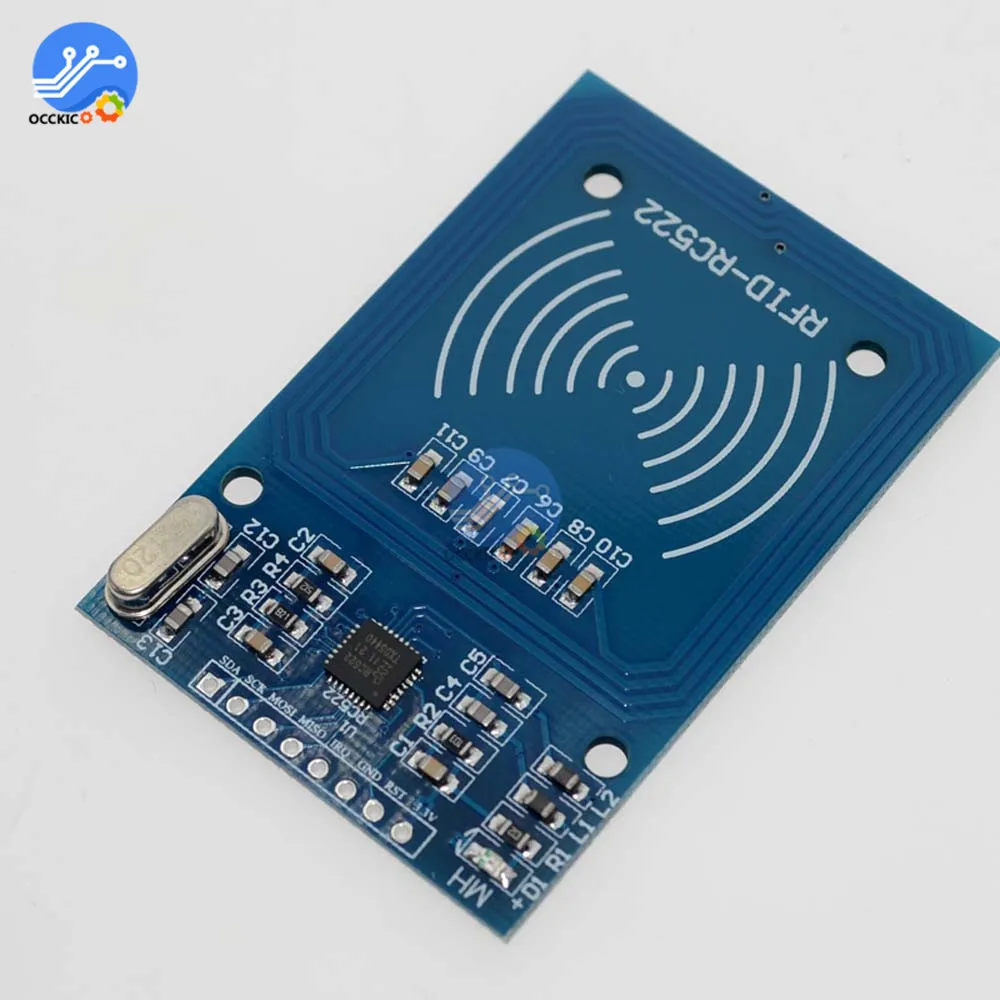 Модуль радиочастотной идентификации RC522 Φ модуль с карточками IC SPI запись и