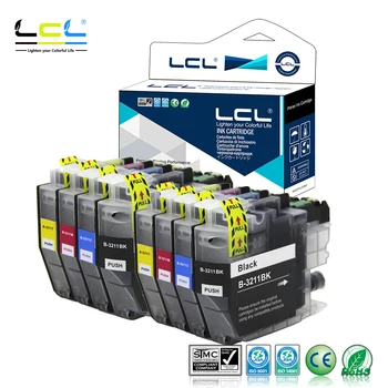 

LCL LC3211 LC-3211 LC-3211BK C M Ypigment (8-Pack KCMY ) Ink Cartridge Compatible for Brother DCP-J770 DCP-J772DW DCP-J774DW