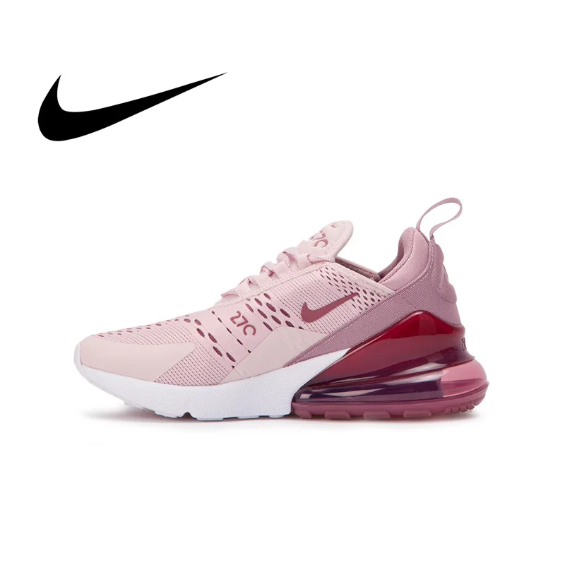Оригинальные подлинные кроссовки для женщин от NIKE Air Max 270, модные легкие дышащие кроссовки с сеткой, амортизация, кроссовки, AH6789-601