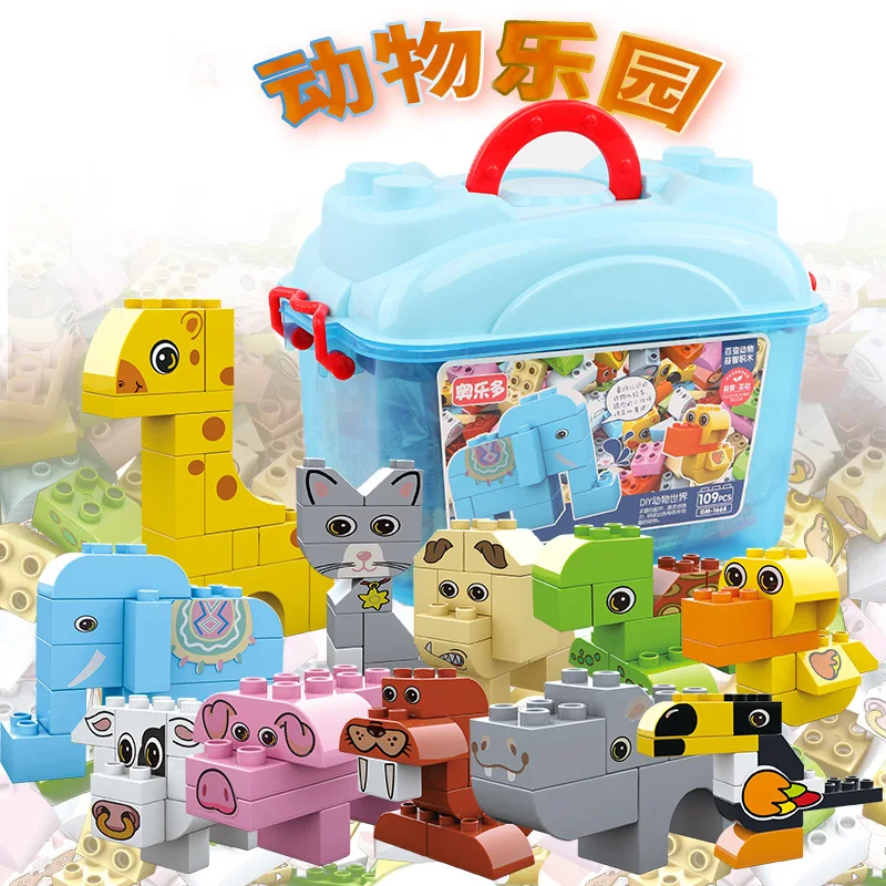 Duplo фигурки мраморный гоночный бег сделай сам лабиринт шар совместимый с Duplos