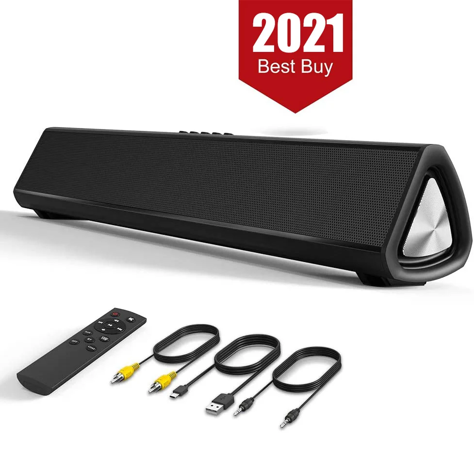 Soundbar for TV PC Sound Bar Wired Wireless Bluetooth Speaker Home Theater Desktop/Laptop/Computer/Projectors/Smartphone | Электроника