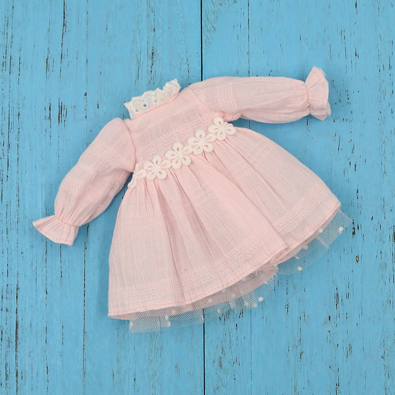 Аксессуары для кукол Blyth Одежда ярких цветов платье Azone ледяная кукла licca