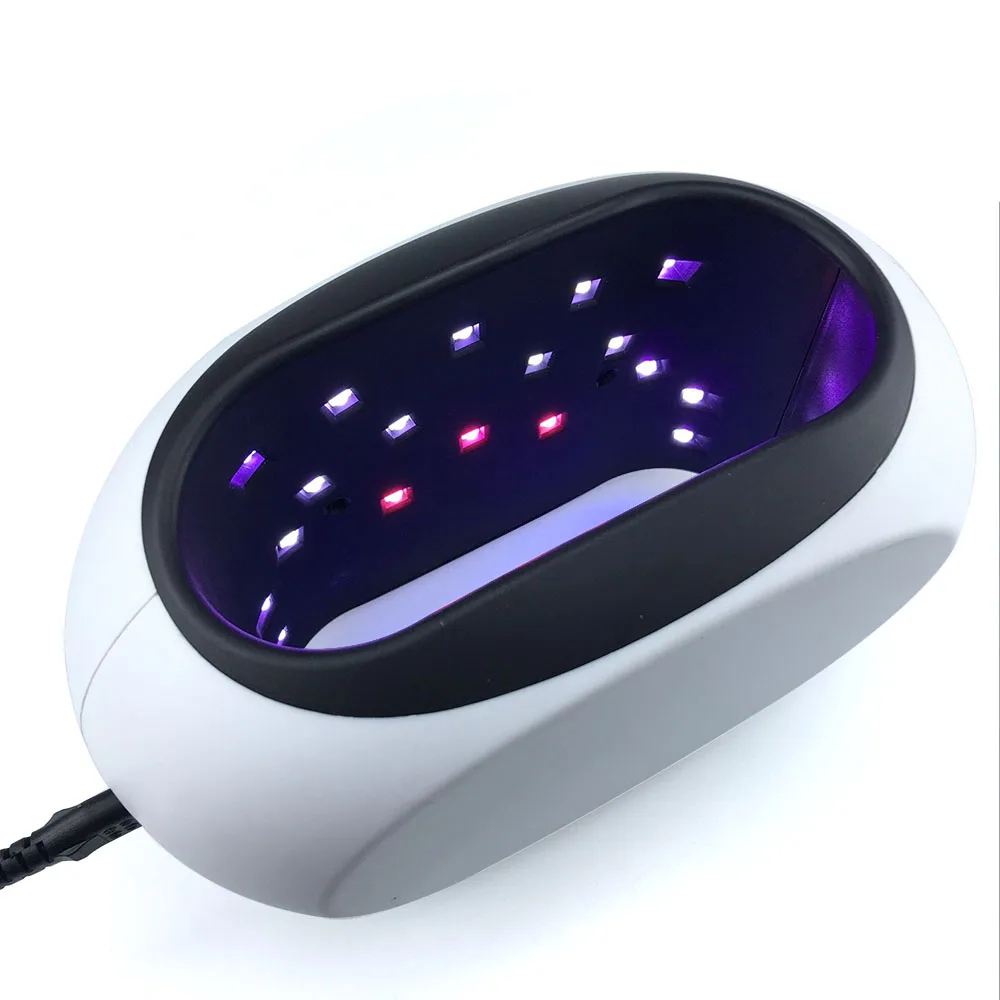 Newest LED Lamp 120W Hight Power Gel Lamp 36 leds UV Lamps Fast Curing Nail Dryer With Big Room and Timer Smart Sensor Nail Tool