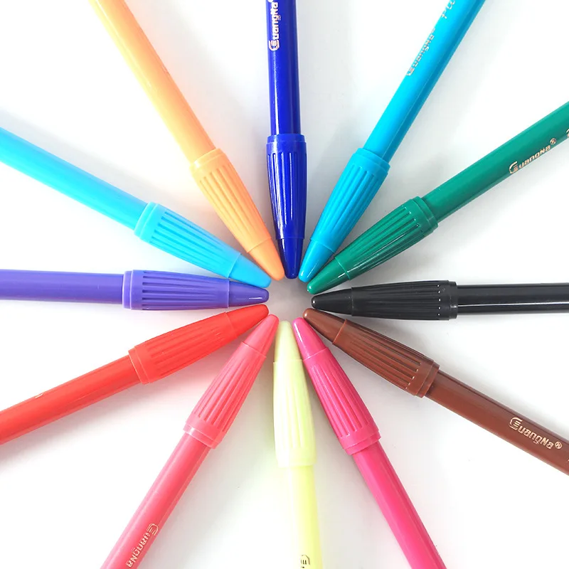 

36 Colors High Capacity Hook Line Pen Set Multifunction Water-based Markers DIY Drawing Graffiti Pen Signature Pens Art Supplies