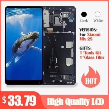 

Display For Xiaomi Mi Mix 2S LCD Display +Screen Panel for XIAOMI Mix2S LCD Digitizer Assembly Replacement 10 Touch Repair Parts