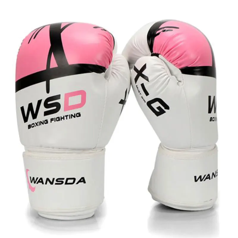 Preise 4 unzen 12 unzen Kick boxing Handschuhe Für Kinder Erwachsene Sanda Kostenlose Kampf Kampfkunst Kampf Fitness Training muay Thai Handschuhe