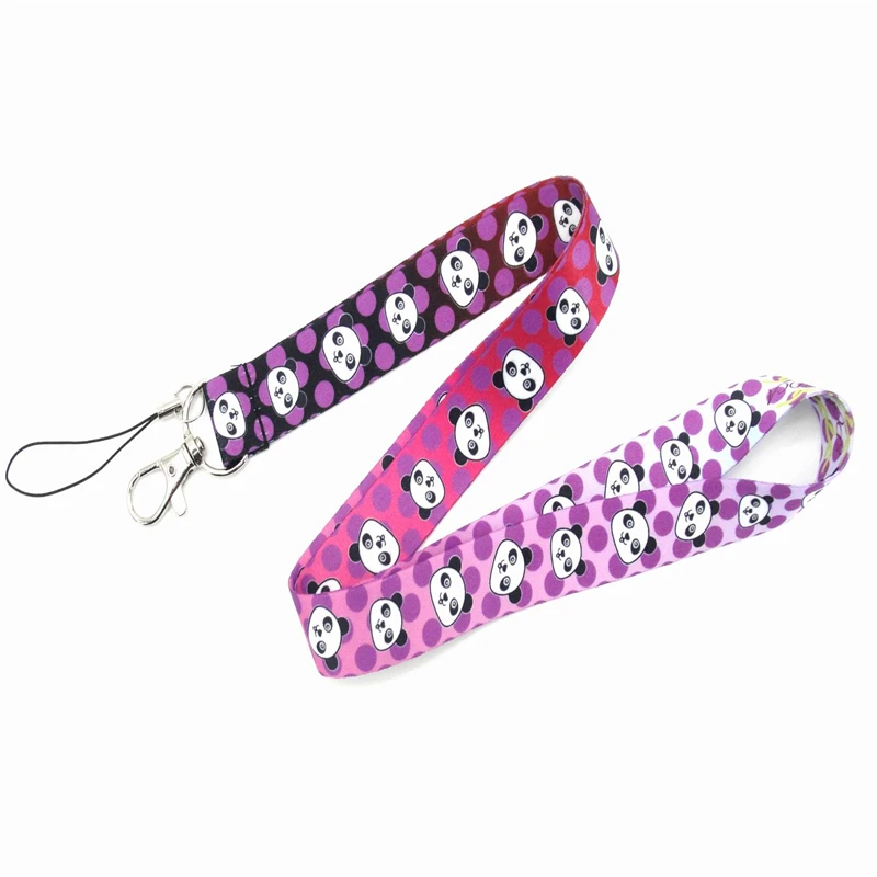 Anime Cute Cartoon Neck Strap Lanyard for keys ID Card Gym Mobile Phone Straps USB badge holder DIY Hang Rope