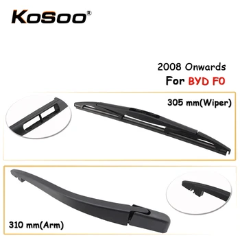 

KOSOO Auto Rear Car Wiper Blade For BYD F0,305mm 2008 Onwards Rear Window Windshield Wiper Blades Arm,Car Accessories