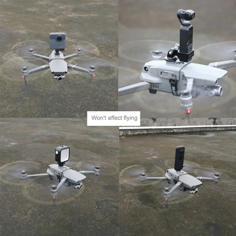 Удлинительное оборудование крепление адаптера разъем для камеры для DJI Mavic 2 Pro Zoom подключение Gopro DJI Osmo Action Insta360 X аксессуары
