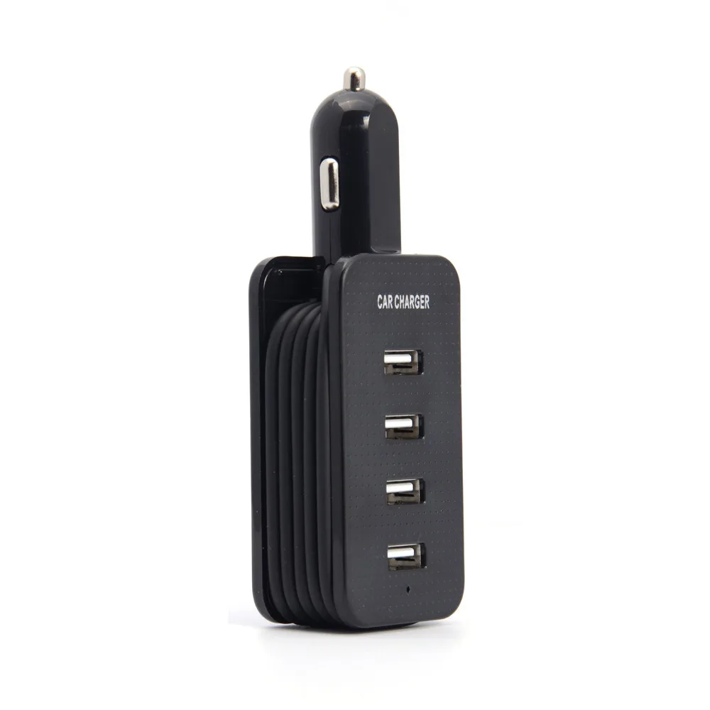 C8 Автомобильный Универсальный проводной 12 В 4 порта USB DC зарядное устройство адаптер мотоцикл автомобиль Лодка аксессуар для iPhone для huawei# Ger