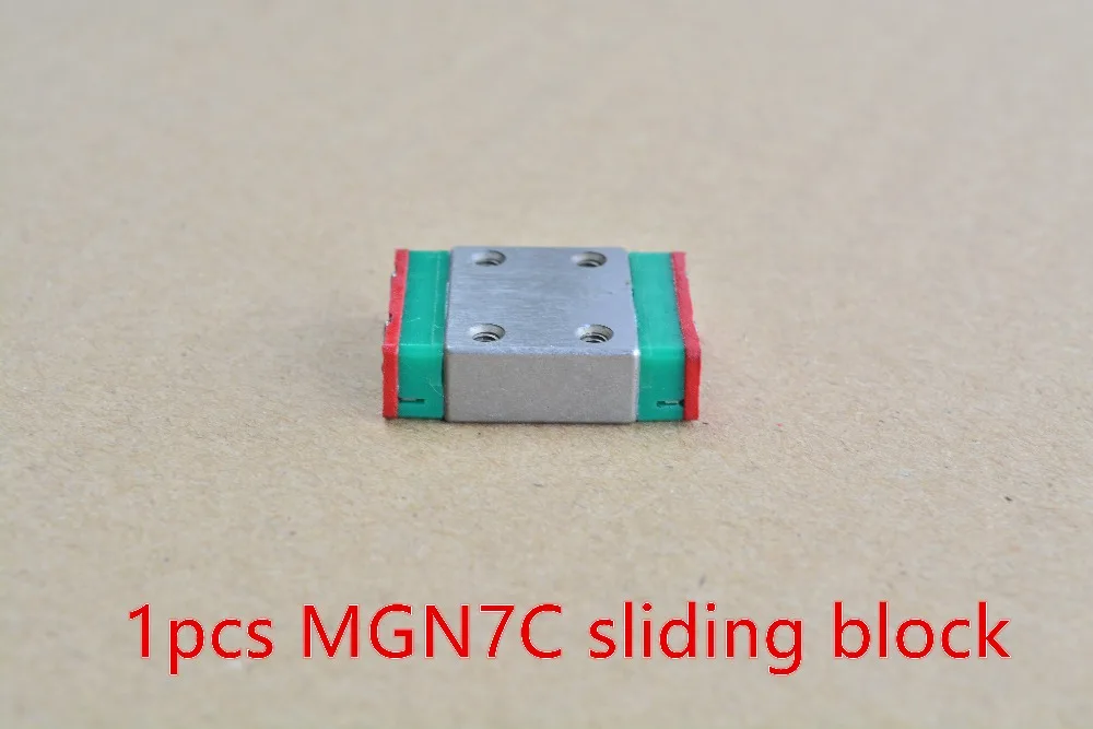 

MGN7C or MGN7H linear bearing sliding block for with MGN7 guide MR7 cnc xyz diy engraving machine