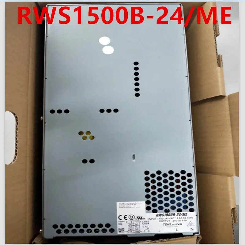 TDK-LAMBDA RWS1500B 용 오리지널 전원 공급 장치, RWS1500B-24 ME RWS1500B-24 ME RWS1500B-24ME, 24V, 63A, 1500W