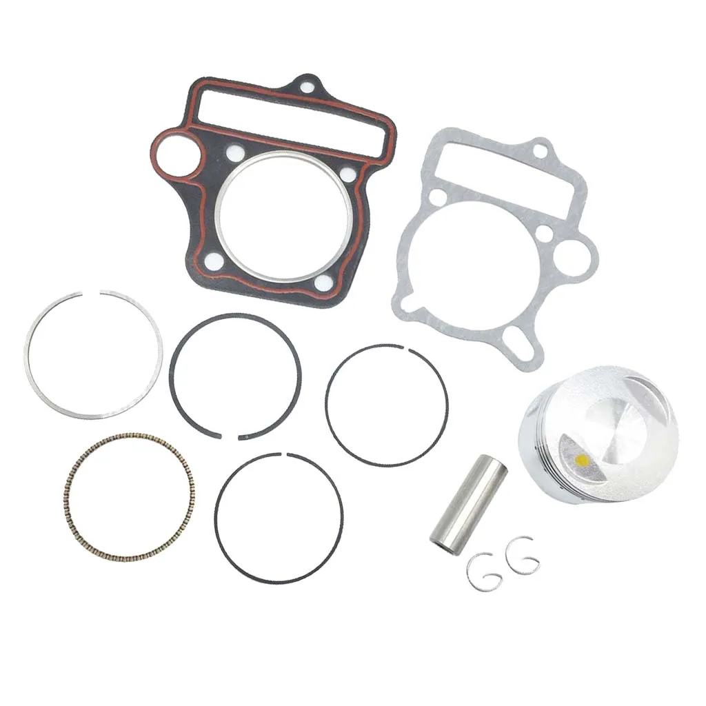 54mm Gasket Piston Rings Fit For LIFAN 125/138cc Motorcycle Scooter Dirtbike