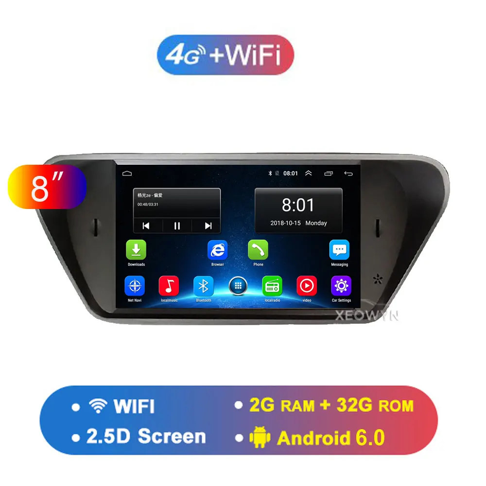 Android 8 1 автомобильный радиоприемник четырехъядерный для honda Accord corsstour Europe 2008 2013 GPS